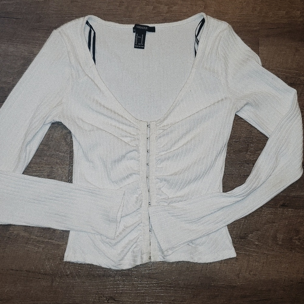 forever 21 ribbed shirt